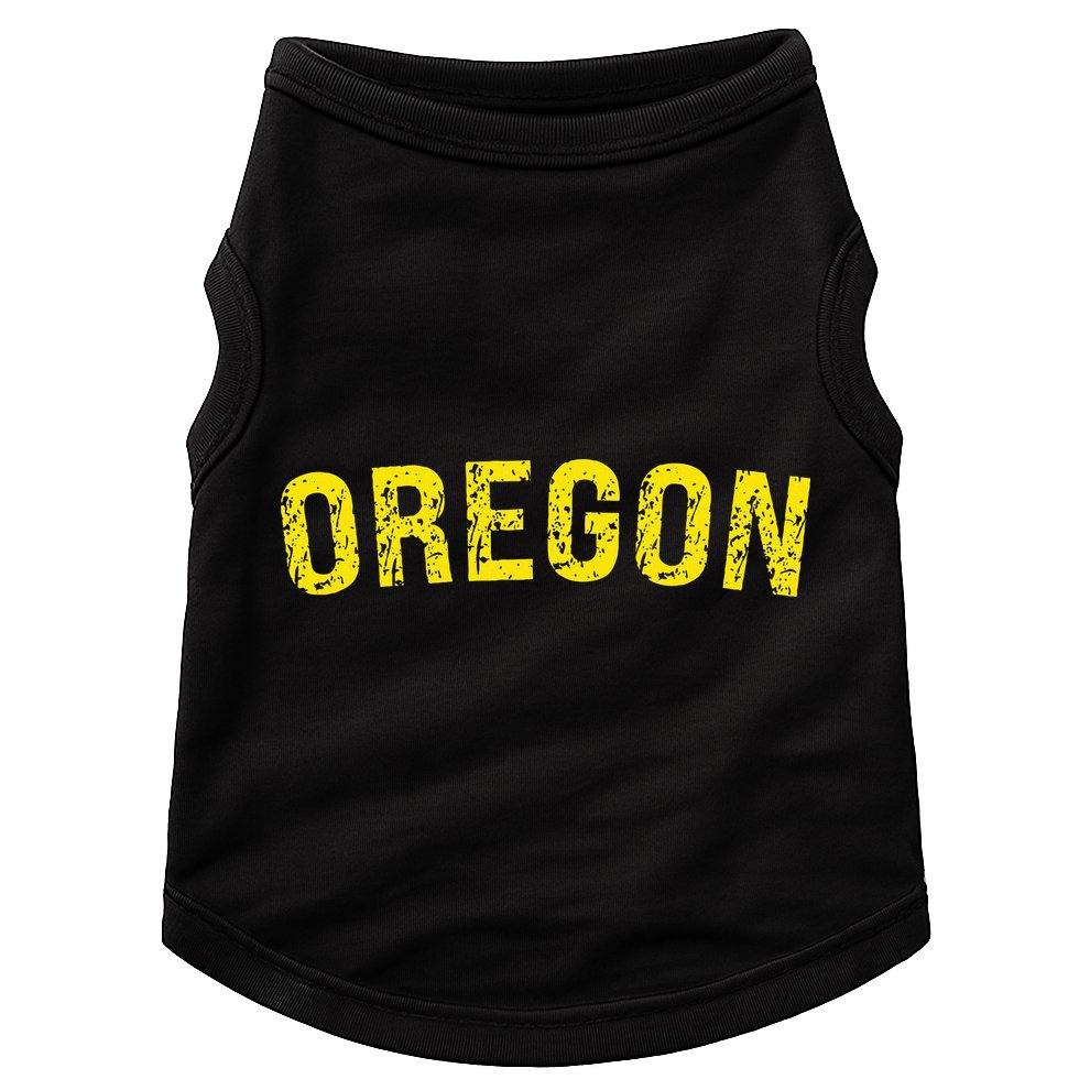 Retro Oregon Green Nostalgic Vintage Design Doggie Tank