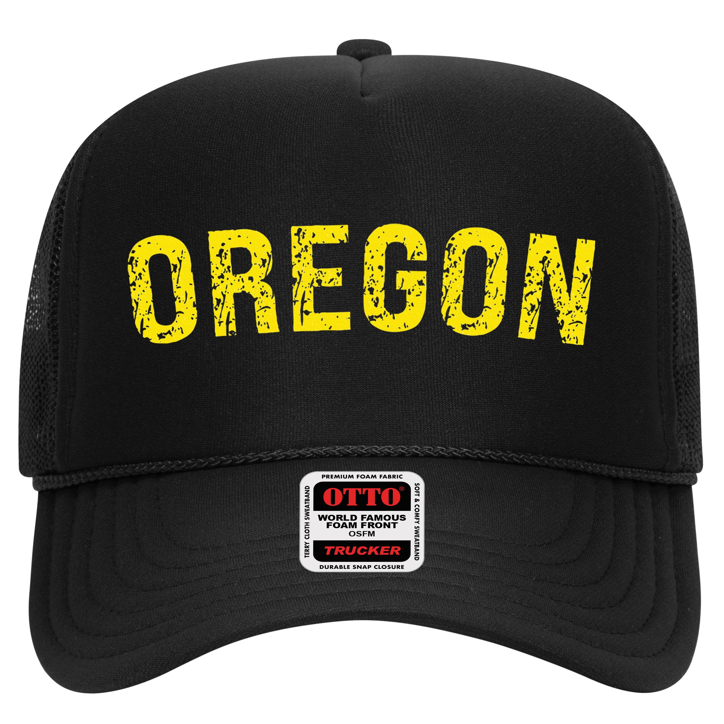 Retro Oregon Green Nostalgic Vintage Design Hat