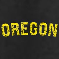 Retro Oregon Green Nostalgic Vintage Design Hat
