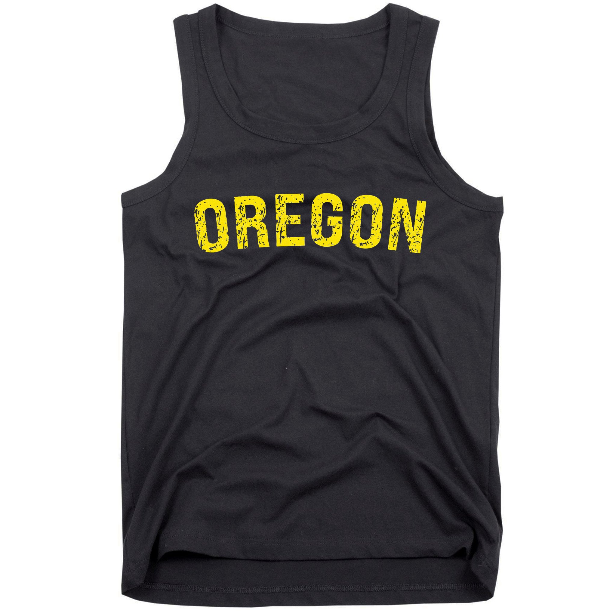 Retro Oregon Green Nostalgic Vintage Design Tank Top
