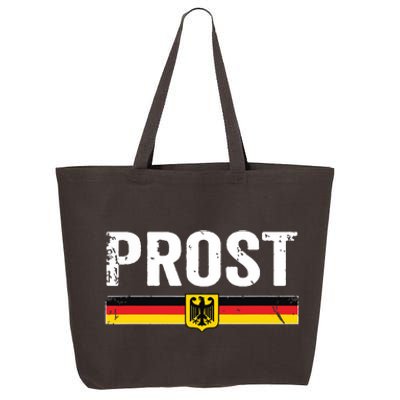 Retro Oktoberfest German Flag Prost 25L Jumbo Tote