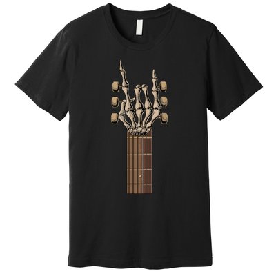 Rock On Guitar Rock & Roll Music Lover Halloween Costume Premium T-Shirt