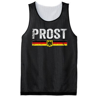 Retro Oktoberfest German Flag Prost Mesh Reversible Basketball Jersey Tank