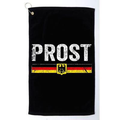 Retro Oktoberfest German Flag Prost Platinum Collection Golf Towel