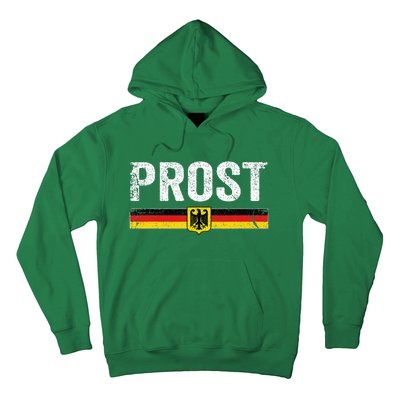 Retro Oktoberfest German Flag Prost Hoodie