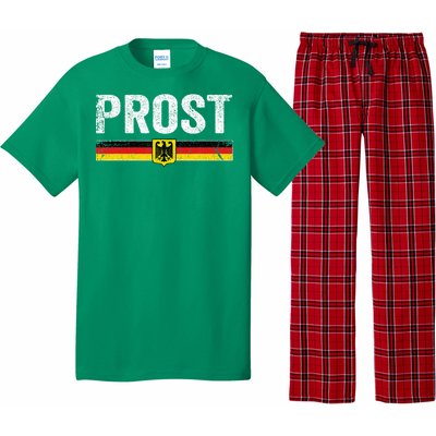 Retro Oktoberfest German Flag Prost Pajama Set