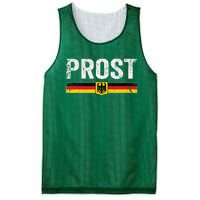 Retro Oktoberfest German Flag Prost Mesh Reversible Basketball Jersey Tank