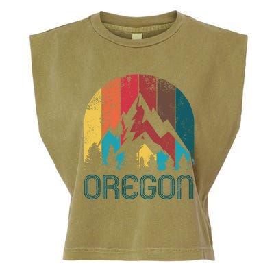 Retro Oregon Great Gift And Garment-Dyed Women's Muscle Tee