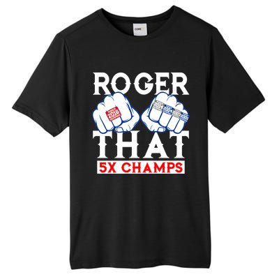 Roger That 5 Time World Champions Rings Tall Fusion ChromaSoft Performance T-Shirt