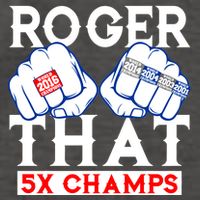 Roger That 5 Time World Champions Rings Vector Backpack