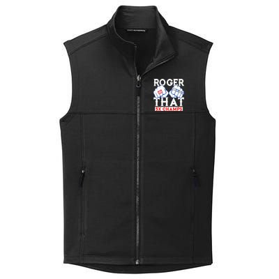 Roger That 5 Time World Champions Rings Collective Smooth Fleece Vest