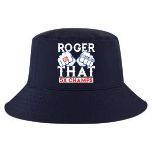 Roger That 5 Time World Champions Rings Cool Comfort Performance Bucket Hat