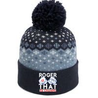 Roger That 5 Time World Champions Rings The Baniff Cuffed Pom Beanie