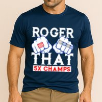Roger That 5 Time World Champions Rings Cooling Performance Crew T-Shirt