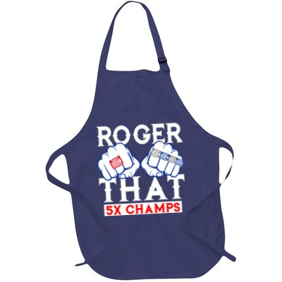 Roger That 5 Time World Champions Rings Apron