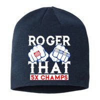 Roger That 5 Time World Champions Rings Sustainable Beanie