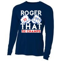 Roger That 5 Time World Champions Rings Cooling Performance Long Sleeve Crew