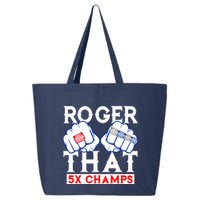 Roger That 5 Time World Champions Rings 25L Jumbo Tote