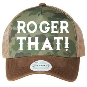 Roger That! Comedic Funny Legacy Tie Dye Trucker Hat