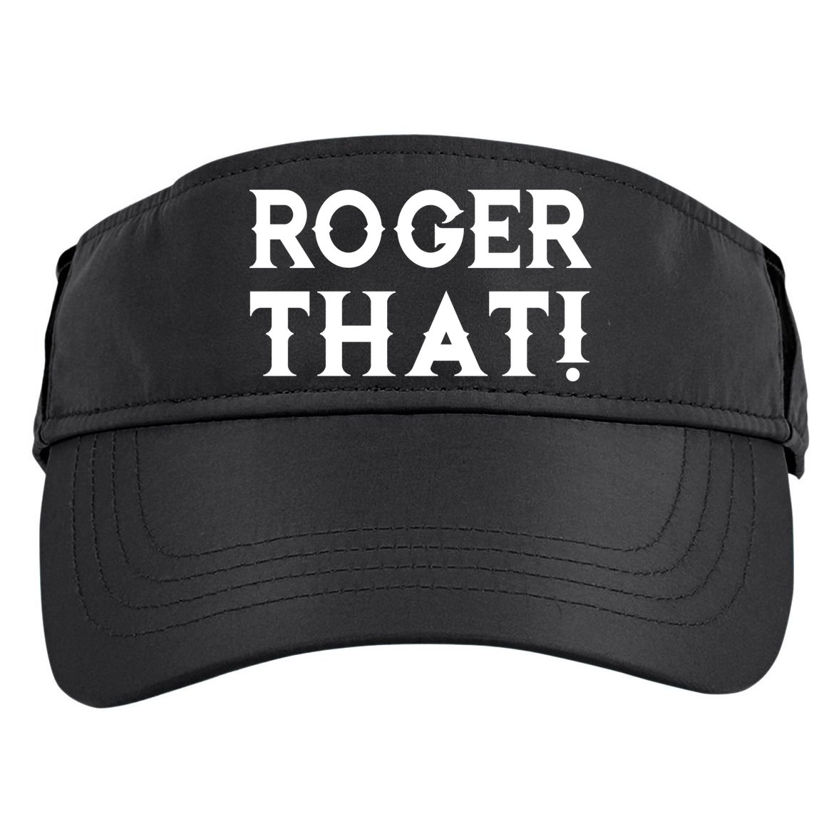 Roger That! Comedic Funny Adult Drive Performance Visor