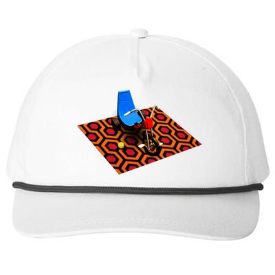 Redrum Overlook Hotel Tricycle Snapback Five-Panel Rope Hat