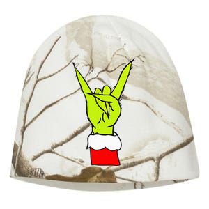 Rock On Hand Christmas Rock & Roll Elf Xmas Kati - Camo Knit Beanie