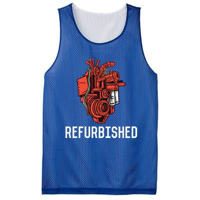 Refurbished Open Heart Surgery Recovery Open Heart Surgery Gift Mesh Reversible Basketball Jersey Tank