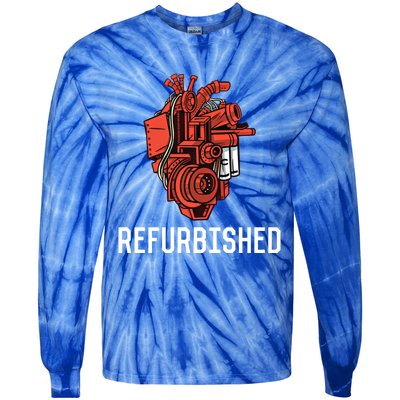 Refurbished Open Heart Surgery Recovery Open Heart Surgery Gift Tie-Dye Long Sleeve Shirt