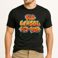 Retro Old Hip Hop Cooling Performance Crew T-Shirt