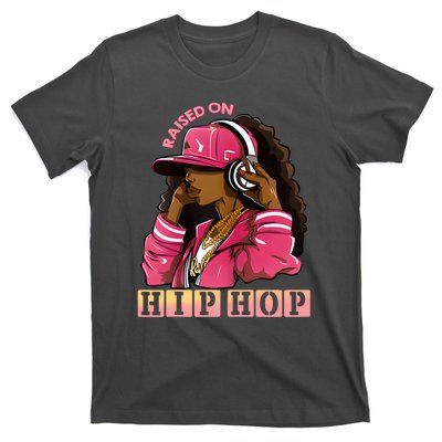 RAISED ON HIP HOP Fashion 50th Rap Anniversary T-Shirt