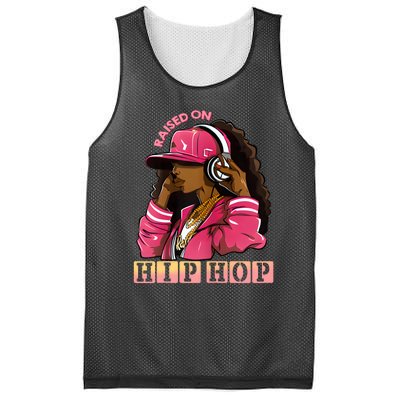 RAISED ON HIP HOP Fashion 50th Rap Anniversary Mesh Reversible Basketball Jersey Tank