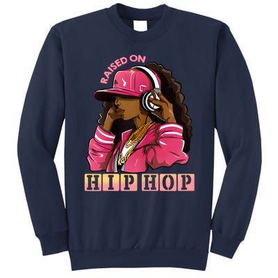 RAISED ON HIP HOP Fashion 50th Rap Anniversary Sweatshirt