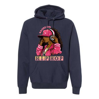 RAISED ON HIP HOP Fashion 50th Rap Anniversary Premium Hoodie