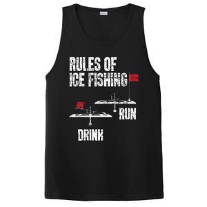 Rules Of Ice Fishing - Ice Fisher Fisherman Fishing PosiCharge Competitor Tank