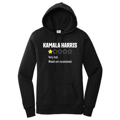 Review Of Kamala Very Bad 1 Star Women's Pullover Hoodie