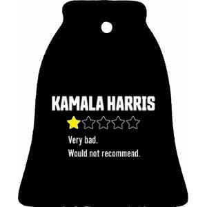 Review Of Kamala Very Bad 1 Star Ceramic Bell Ornament