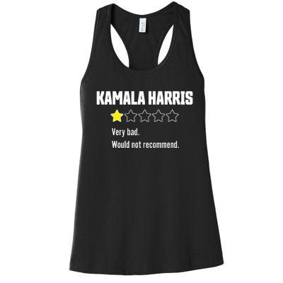 Review Of Kamala Very Bad 1 Star Women's Racerback Tank