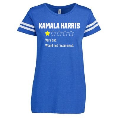 Review Of Kamala Very Bad 1 Star Enza Ladies Jersey Football T-Shirt