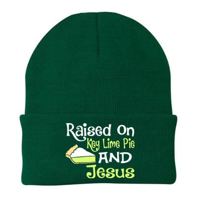 Raised On Key Lime Pie And Jesus Christian Knit Cap Winter Beanie