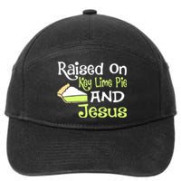 Raised On Key Lime Pie And Jesus Christian 7-Panel Snapback Hat