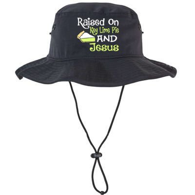 Raised On Key Lime Pie And Jesus Christian Legacy Cool Fit Booney Bucket Hat