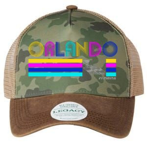 Retro Orlando Logo Legacy Tie Dye Trucker Hat