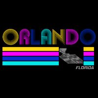 Retro Orlando Logo City Backpack