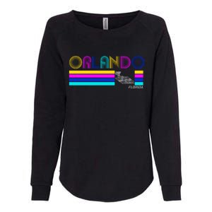 Retro Orlando Logo Womens California Wash Sweatshirt