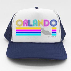 Retro Orlando Logo Trucker Hat