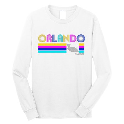 Retro Orlando Logo Long Sleeve Shirt