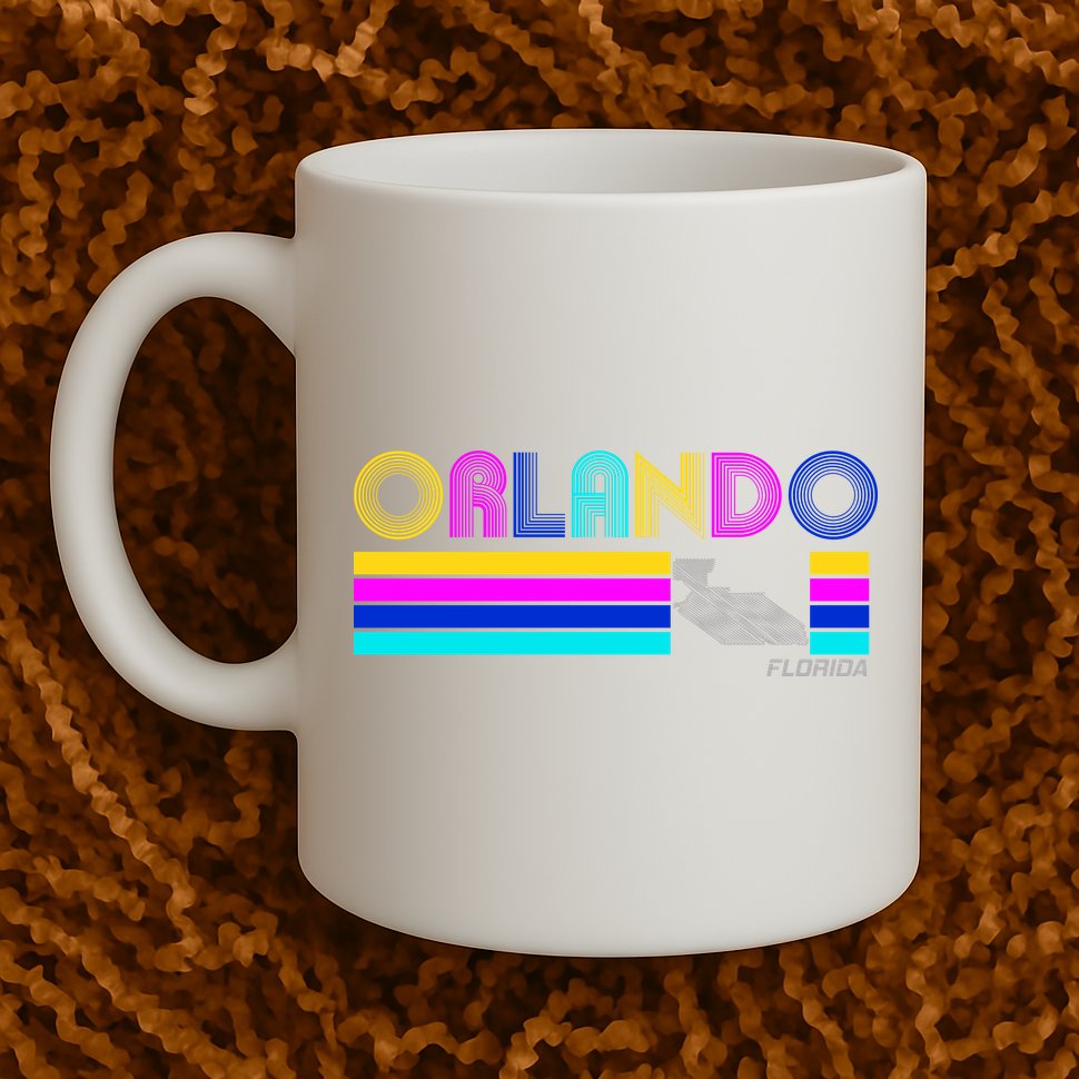 Retro Orlando Logo Mug