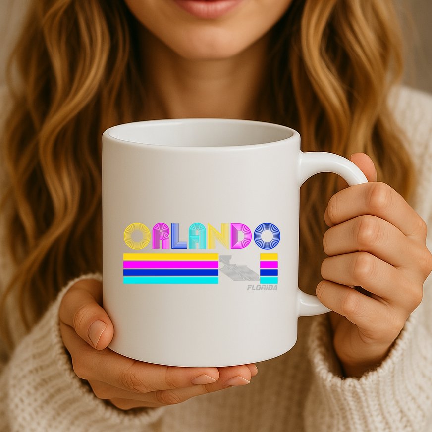 Retro Orlando Logo Mug
