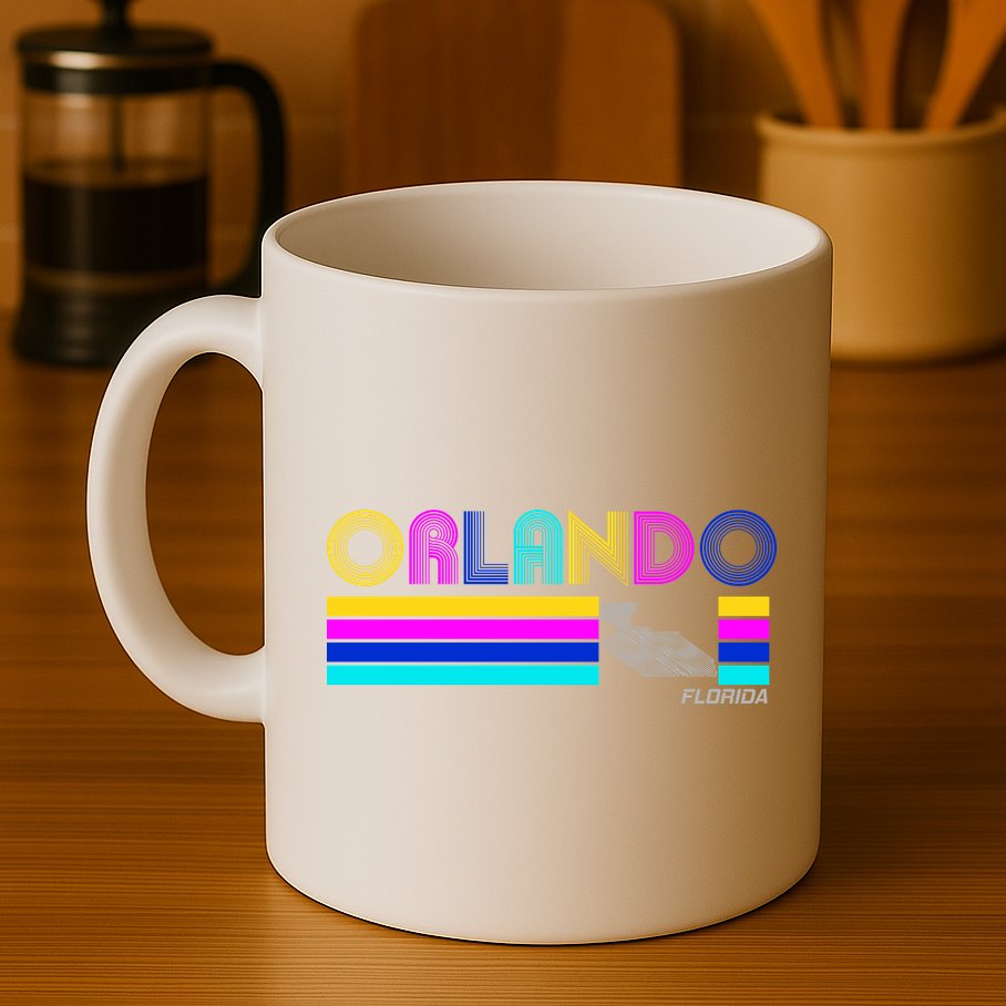 Retro Orlando Logo Mug