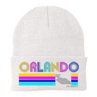 Retro Orlando Logo Knit Cap Winter Beanie